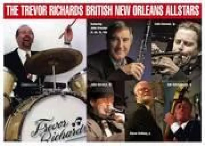 Bild: The Trevor Richards British New Orleans All Stars am 17.11.07 in Bad Sachsa