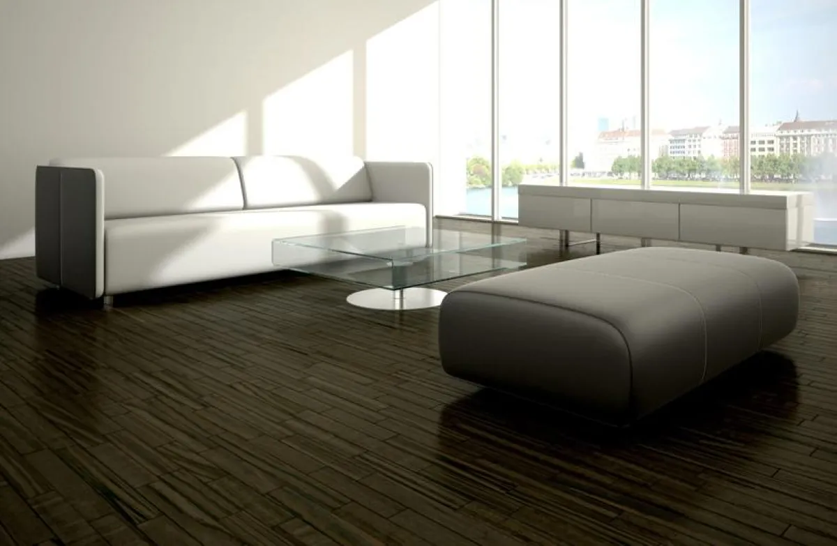 3D Sitzlandschaft mit Anrichte