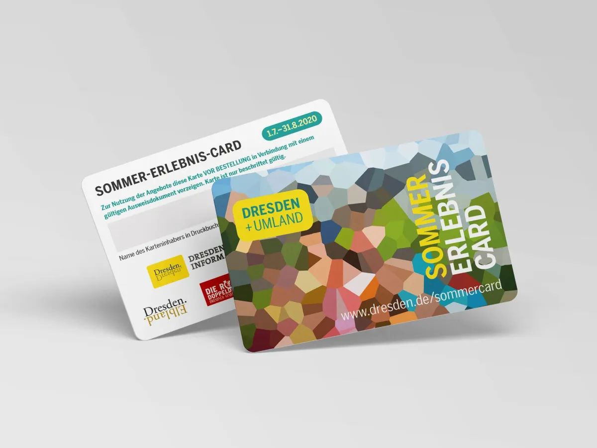 Produktabbildung Sommer-Erlebnis-Card, (c) Dresden Information GmbH