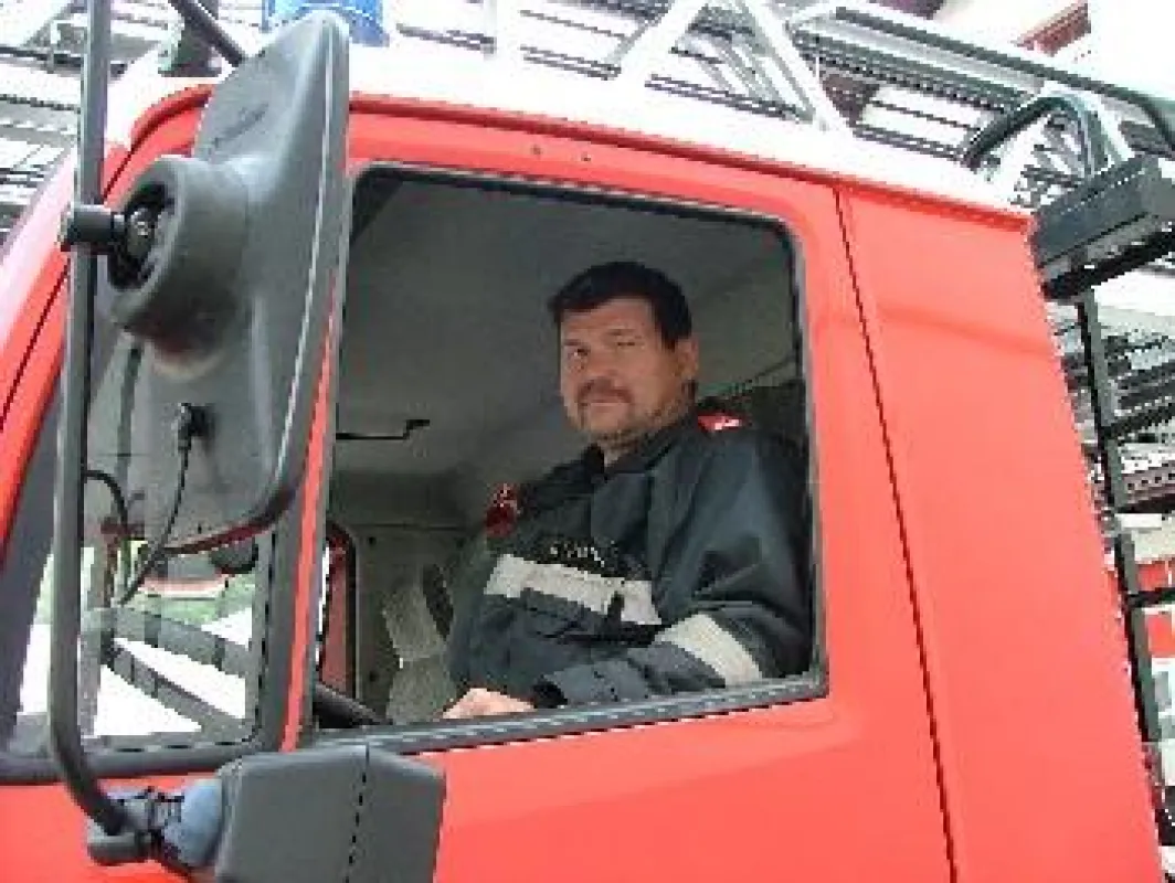 Zugskommandant Manfred Bichelmaier