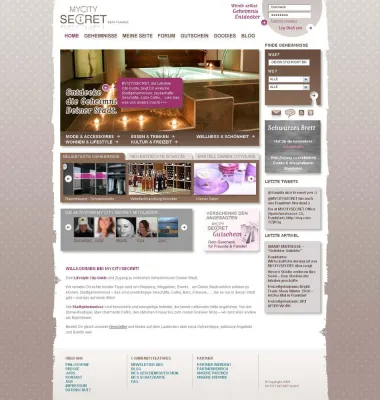 Bild: Nationales Stadtportal und Marketinggemeinschaft MYCITYSECRET.com startet am 01. Februar 2010 in Frankfurt