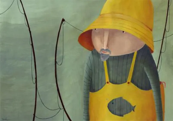 Bild: Die Zaubermühle und andere komische Figuren