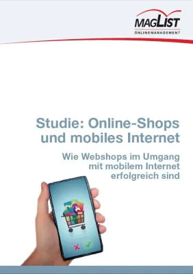 Neue Studie: Online-Shops und mobiles Internet Bild: Neue Studie: Online-Shops und mobiles Internet