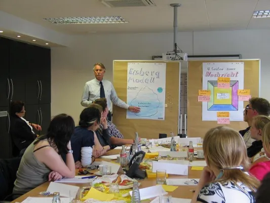 Bild: „Business Knigge“-Seminar bei HeLi NET