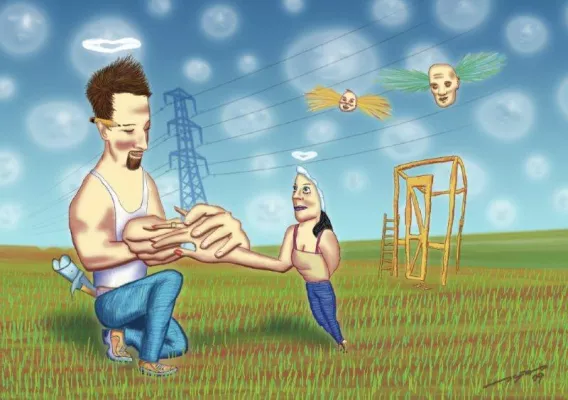 Bild: Ausstellung in München: Maria, die ganz normale Jungfrau