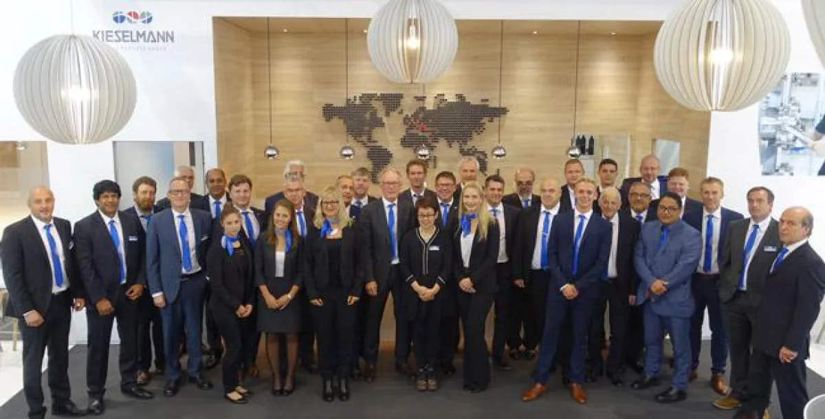 Das Messe Team der KIESELMANN Fluid Process Group