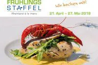 Frühlingsstaffel Rheinland à la menu 21. April - 27. Mai 2018 Wein & Genuss- Köstlich durch den Früh Bild: Frühlingsstaffel Rheinland à la menu 21. April - 27. Mai 2018 Wein & Genuss- Köstlich durch den Früh