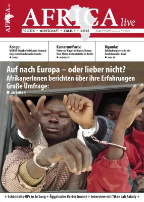 Neue Ausgabe (Juli/August) des Afrikamagazins AFRICA live erschienen Bild: Neue Ausgabe (Juli/August) des Afrikamagazins AFRICA live erschienen
