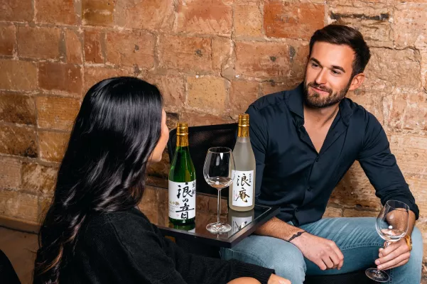 Ginza Sake Discovery am 15.07.2023 in der Bar Schwips Bild: Ginza Sake Discovery am 15.07.2023 in der Bar Schwips