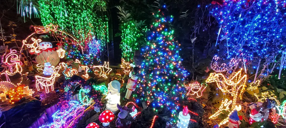 Das Weihnachtshaus in Olching