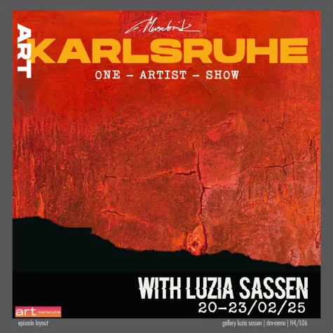 Bild: One Artist Show von Gabriele Musebrink auf der Art Karlsruhe