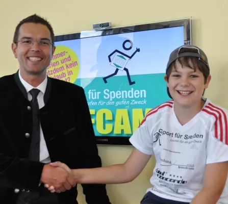 Sport für Spenden hat Laufcamp-Auswahl abgeschlossen Bild: Sport für Spenden hat Laufcamp-Auswahl abgeschlossen