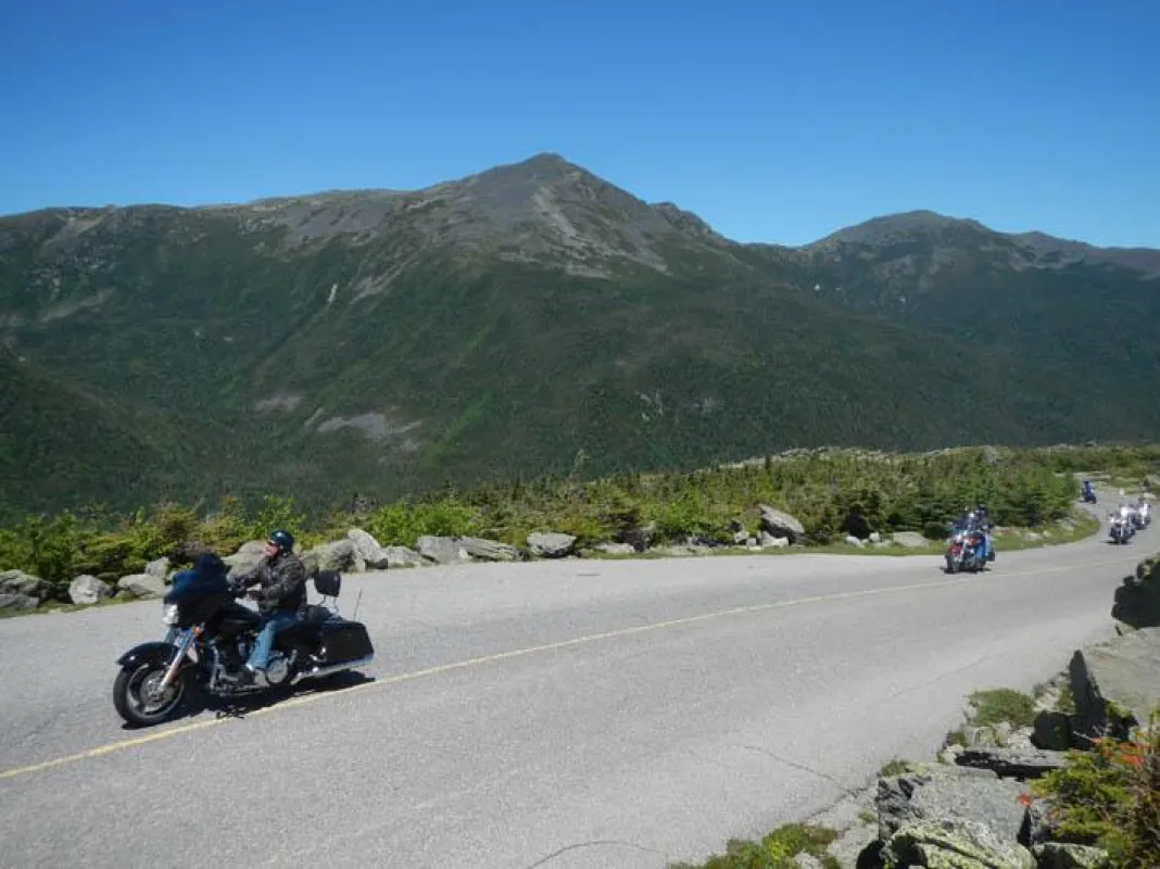 Biker-Paradies Neuengland (c) Mt. Washington Auto Road