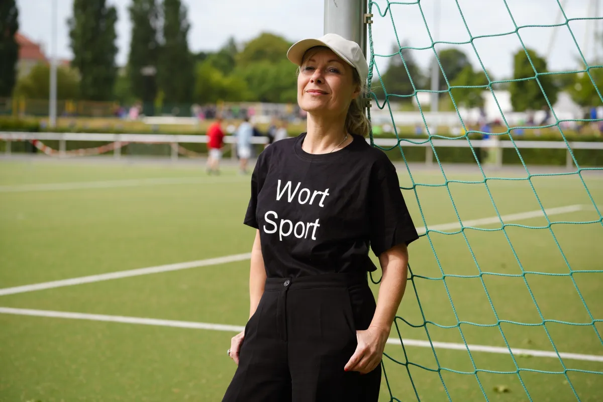 Kommunikation und Leadership im Sport – das ist Michaela Benns Expertise. (© Lara Gansser)