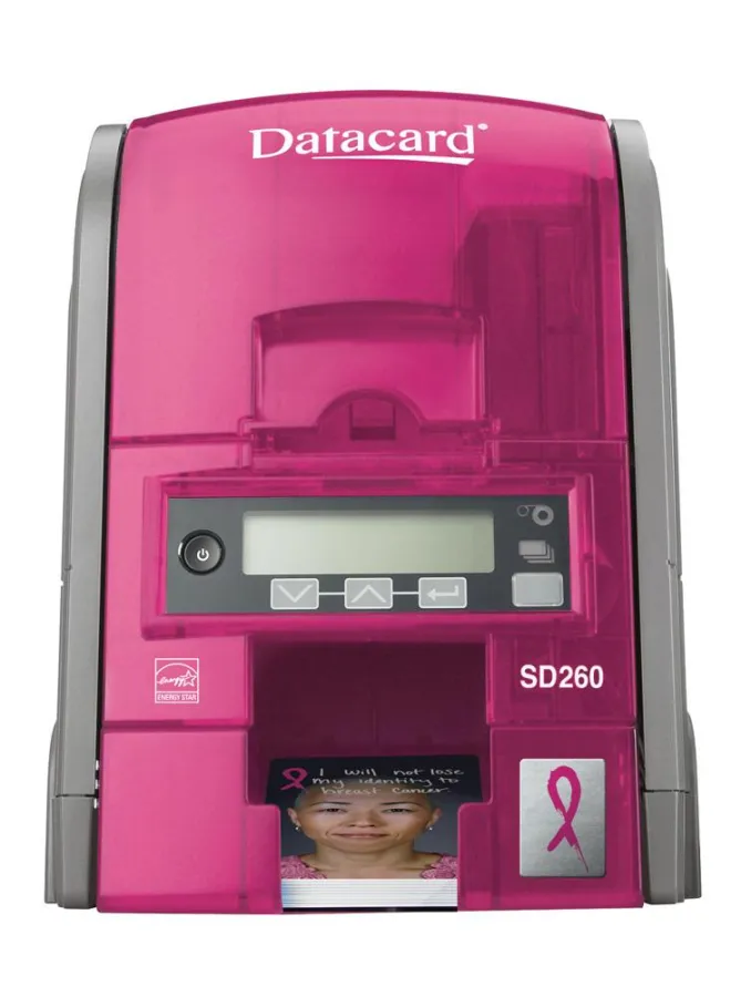 Limited Edition Pink Datacard SD260 © Datacard Group