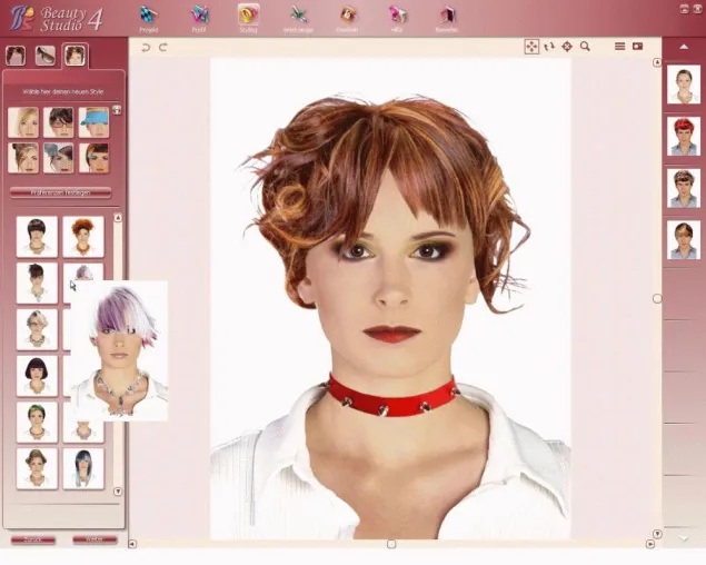 Bild: Hair Master 4 & Style Advisor 4 von soft Xpansion - neue Versionen der Frisuren- und Stilberatung am PC