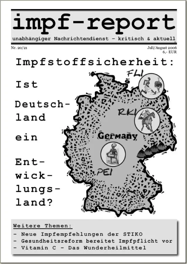 Die aktuelle impf-report Ausgabe