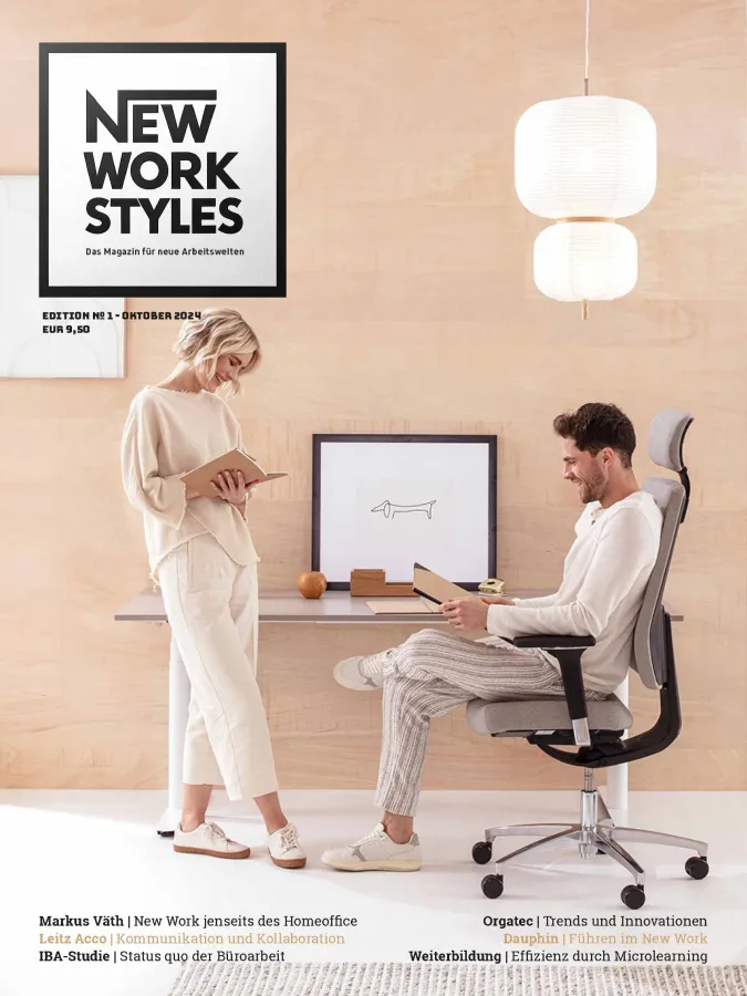 Das Cover der Erstausgabe von NWS (New Work Styles). (© Zarbock Media GmbH & Co. KG / Dauphin Group)