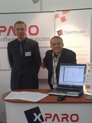 Bild: Erfolgreiche Fachmessenpremiere in München – Xparo präsentiert die XpertSuite der Marktforschungsfachwelt