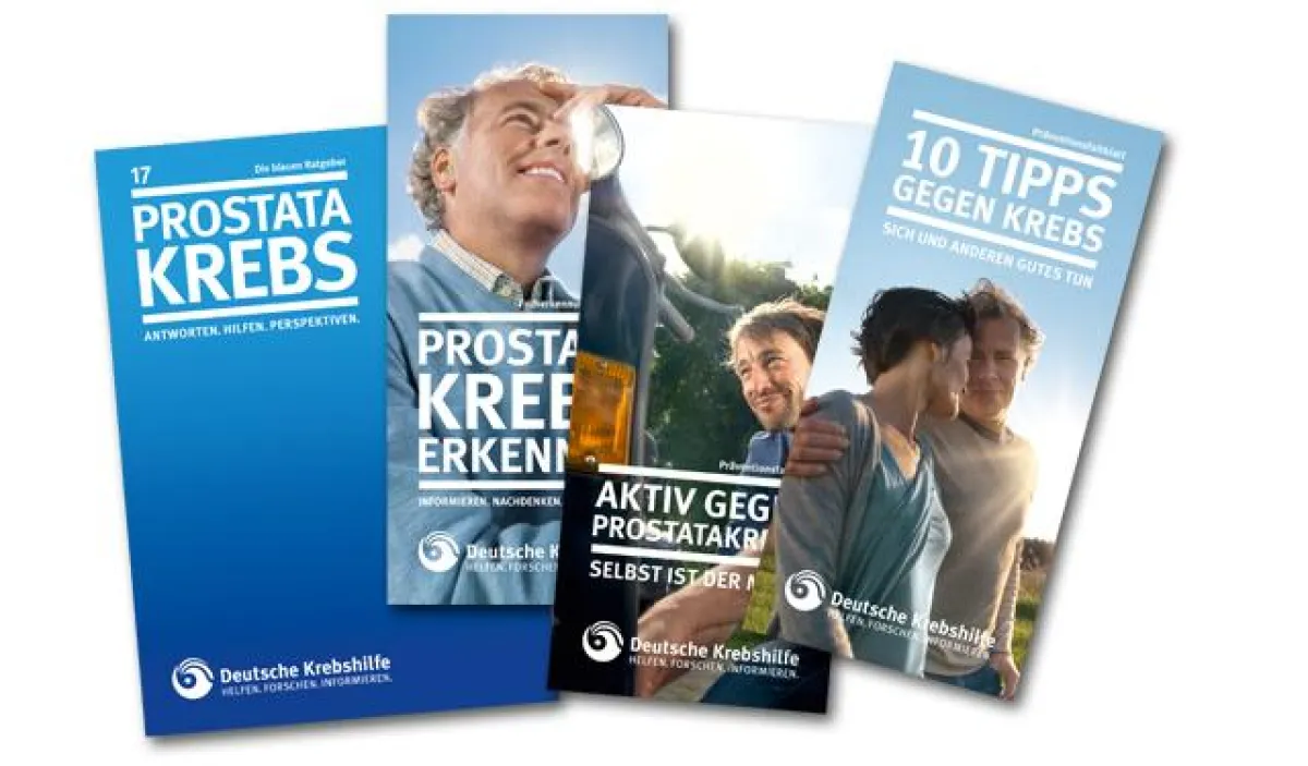Informationsmaterial der Deutschen Krebshilfe