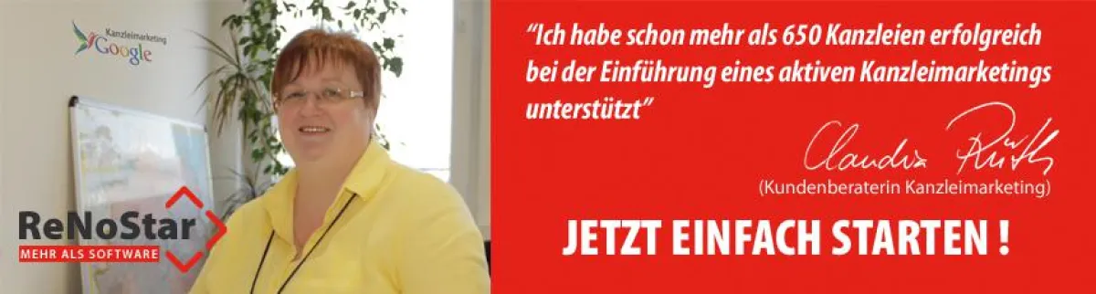 Persönliche Beratung zum Kanzleimarketing