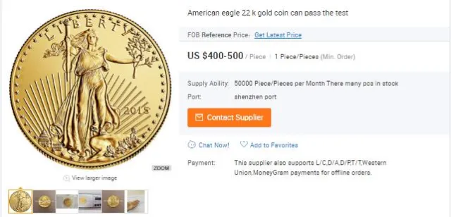 Bild: Gold & Silberfälschungen überschwemmen Märkte - Wie kann Ich mich schützen?