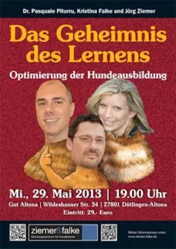 Vortrag zum Lernverhalten des Hundes Bild: Vortrag zum Lernverhalten des Hundes