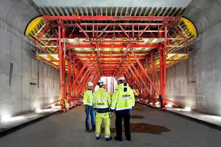Bild: Unterwassertunnel verbindet Ufer des Göta älv River