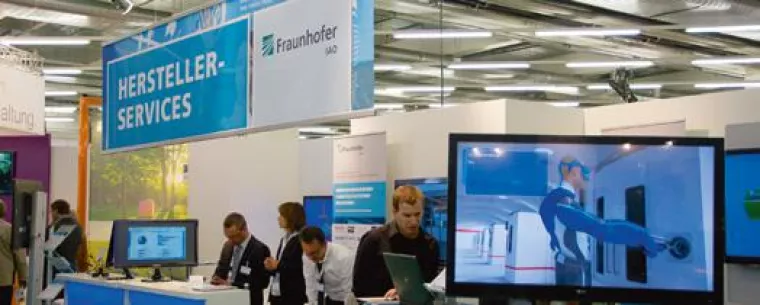 Bild: Fraunhofer präsentiert Industrieservice 4.0