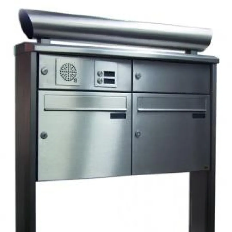 Briefkastenanlagen der Firma Primo GmbH - vom Einzelkasten bis zu kundenspezifischen Briefkastenlösungen