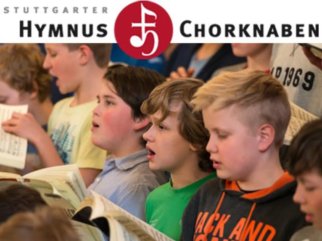 Junge Sänger der Stuttgarter Hymnus-Chorknaben