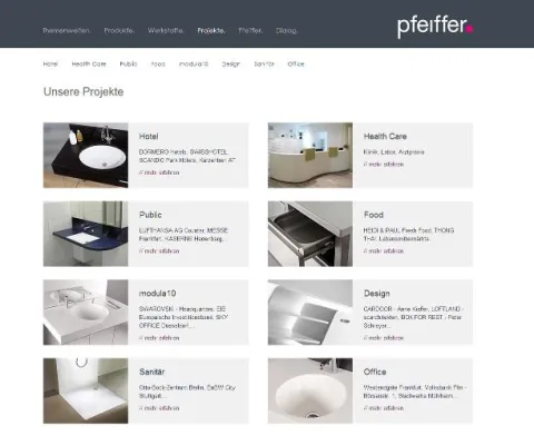 Bild: PFEIFFER. stellt neue Referenzprojekte online