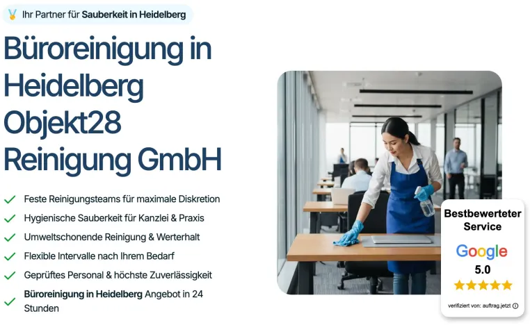 Bild: Forschungscampus Neuenheimer Feld: Fachbetrieb für Büroreinigung in Heidelberg