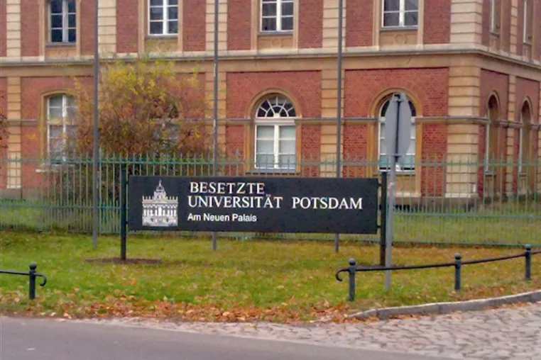 Bild: Besetzung an der Universität Potsdam wird fortgesetzt