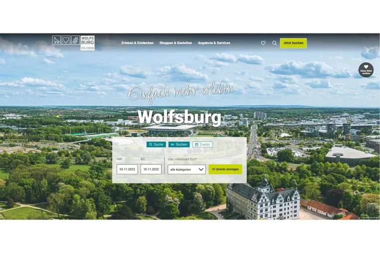 Bild: Neues „Wolfsburg erleben“- Portal ab sofort online 