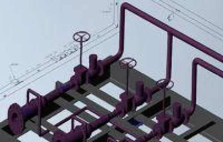 Bild: Mit neuer Version Rohrleitungsisometrien in PTC Creo Piping erzeugen