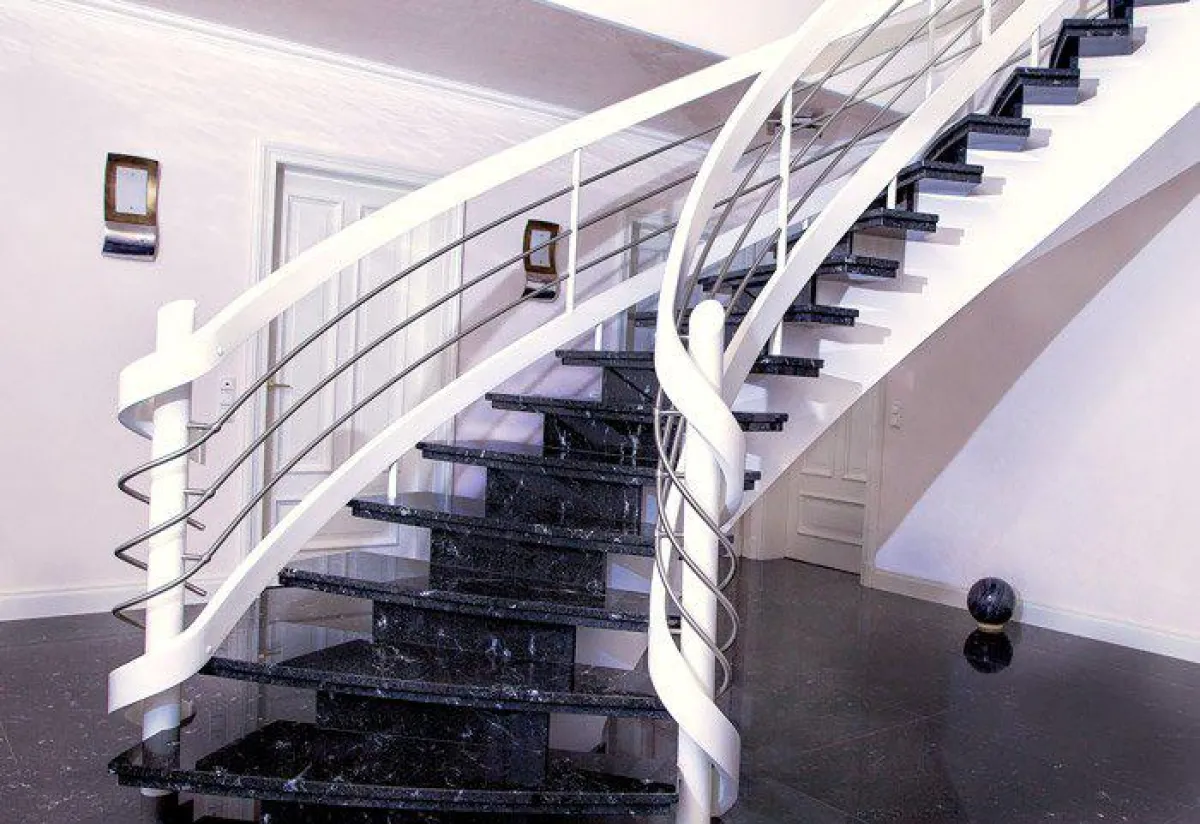 Granittreppe Via Lattea, Design: Klepfer Naturstein GbR