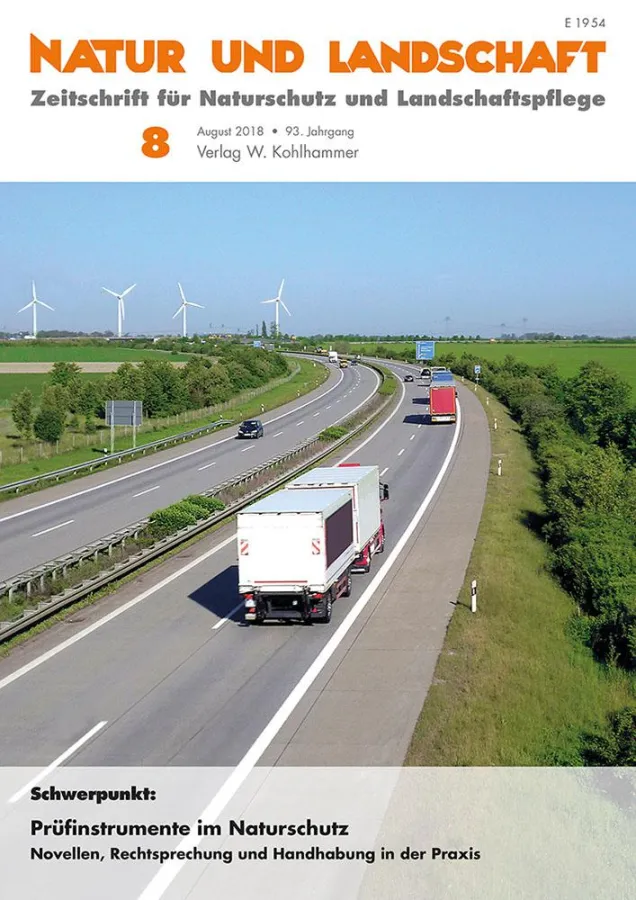 Die Schwerpunktausgabe 8-2018 von 