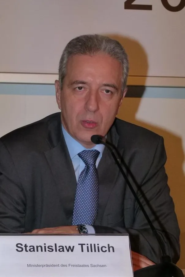 Minister Stanislaw Tillich bestätigte höchste Fördersummen in Sachsen.  Foto: Eckard Wendt, AGfaN