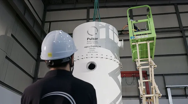 Bild: Qnetic baut weltweit größte Testanlage für Schwungradspeicher und montiert ersten 200-kWh-Prototyp