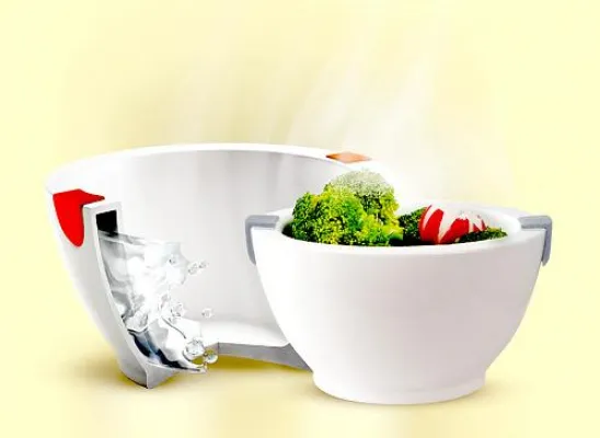 AdHoc stellt seine erste doppelwandige Thermoporzellan-Servierschale vor Bild: AdHoc stellt seine erste doppelwandige Thermoporzellan-Servierschale vor