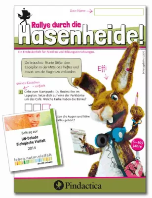 Bild: Pindactica-Entdeckerheft von UN-Dekade ausgezeichnet