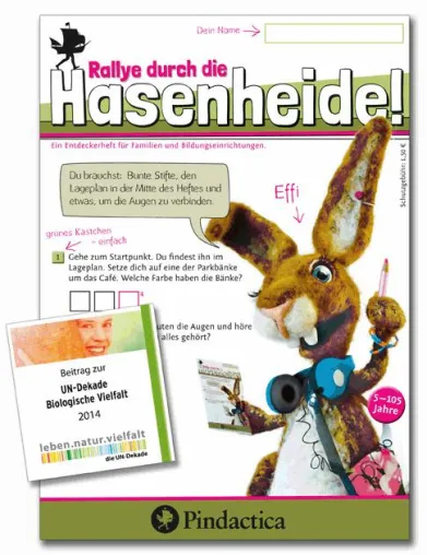 Bild: Pindactica-Entdeckerheft von UN-Dekade ausgezeichnet