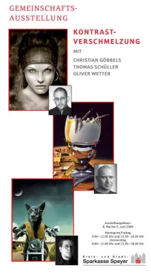 Bild: Kontrastverschmelzung - Airbrush und CG -Künstler stellen in der Sparkasse Speyer aus