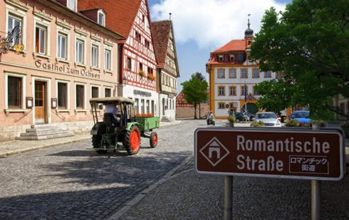 Die Hinweisschilder liefern beste Orientierung