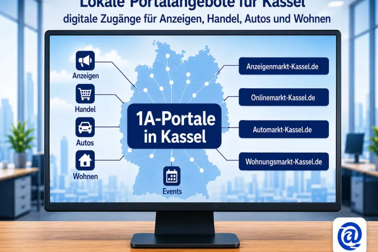 Kassel erhält mit 1A-Portale.de zentrale Einstiege für lokale Angebote und Handel Bild: Kassel erhält mit 1A-Portale.de zentrale Einstiege für lokale Angebote und Handel