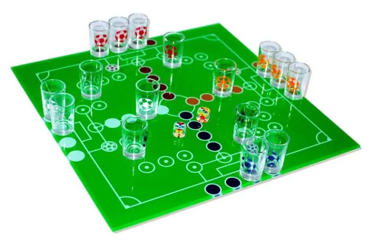 Bild: Neues Produkt beim Onlineshop Geschenkbox.de – das Trinkspiel zur Fußball Weltmeisterschaft.