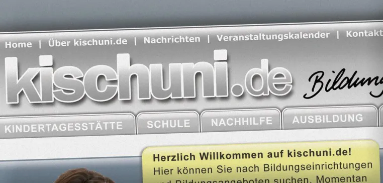 Bild: Bildung 2.0 - Mit kischuni.de startet das umfangreichste Bildungsportal in Deutschland