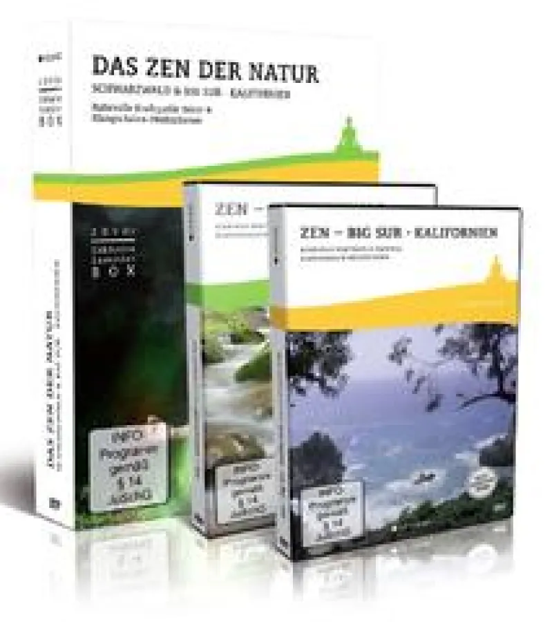 Das Zen der Natur · Sammlerbox · Schwarzwald & Big Sur