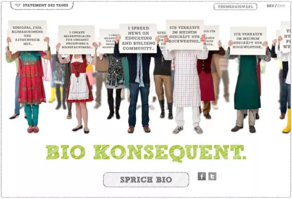 Bild: denkwerk inszeniert Weltleitmesse BioFach 2011 im Web